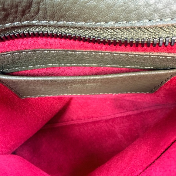 Hammitt VIP Olive Green Leather Crossbody Shoulder Bag Gunmetal Hardware - Picture 12 of 16